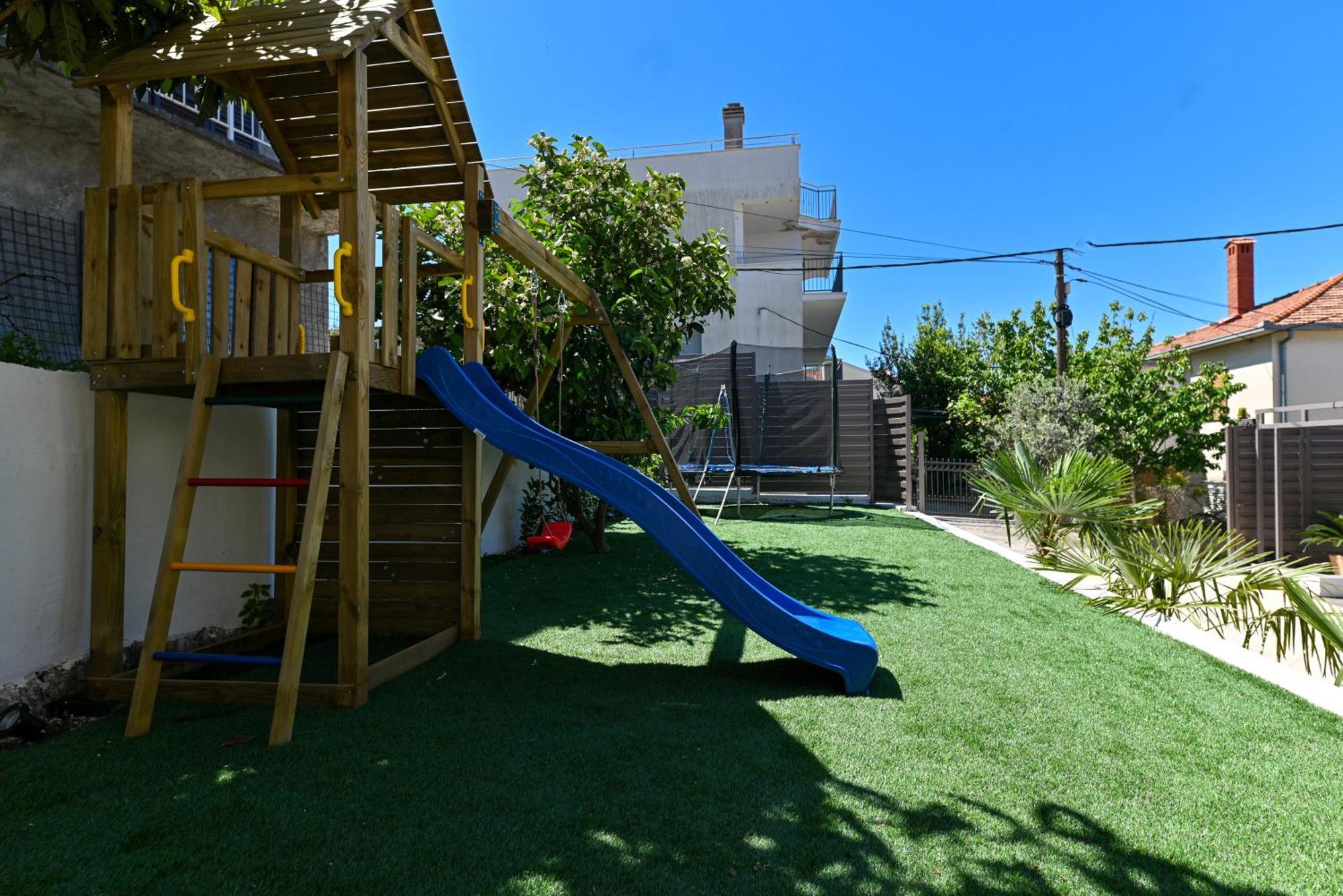 Villa Costa Blu With Pool By The Sea Trogir Exteriér fotografie