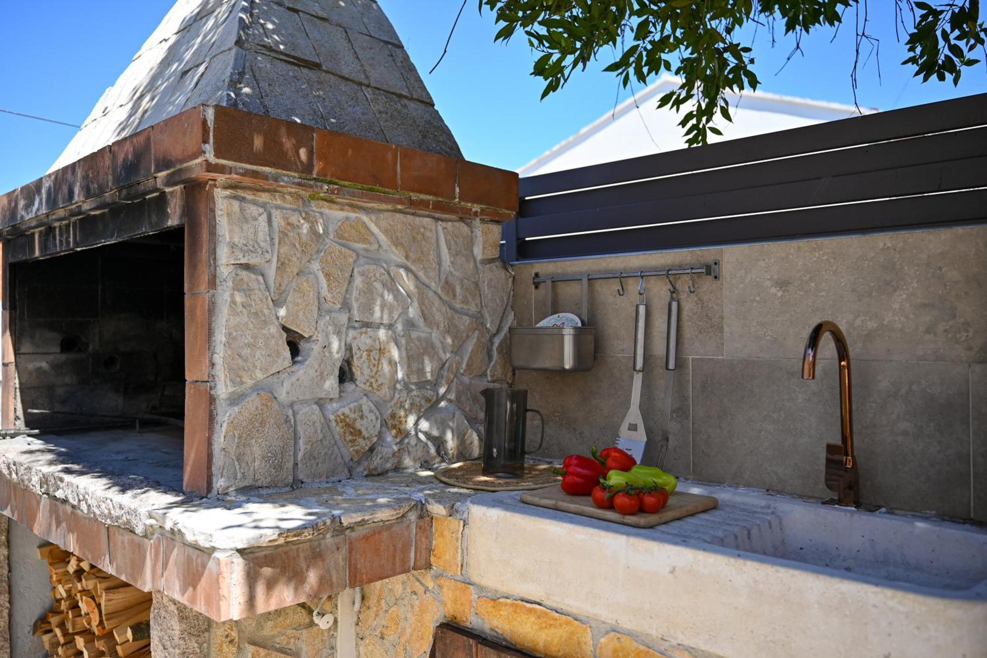 Villa Costa Blu With Pool By The Sea Trogir Exteriér fotografie
