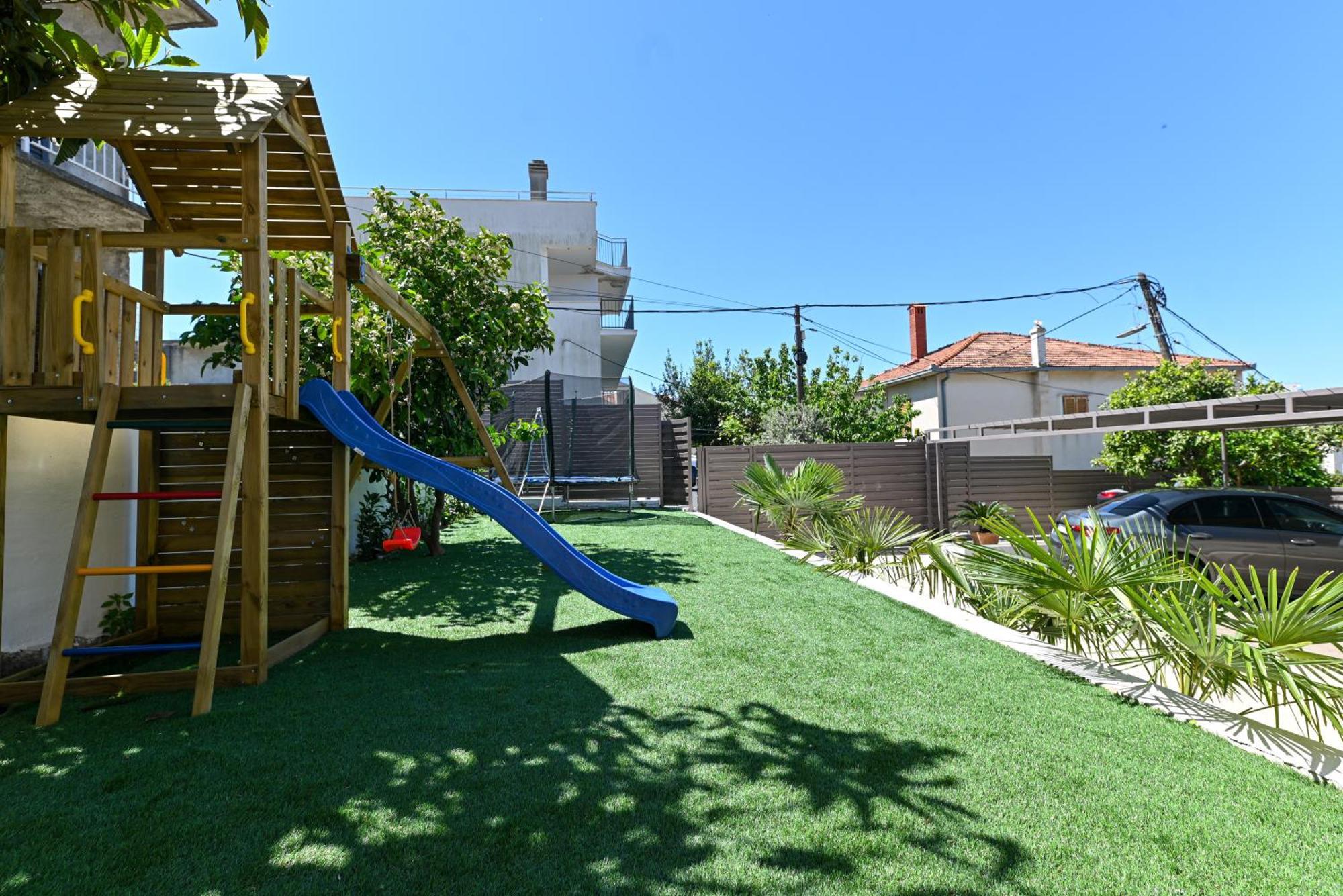 Villa Costa Blu With Pool By The Sea Trogir Exteriér fotografie